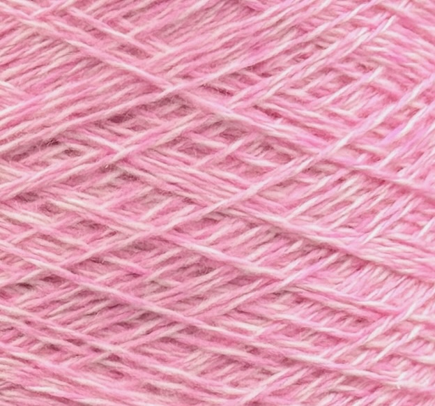Loro Piana Coarsehair 2/11 – 100% Kaschmirgarn mit Mouliné-Effekt col. Rosa (Cod. C003 60953)